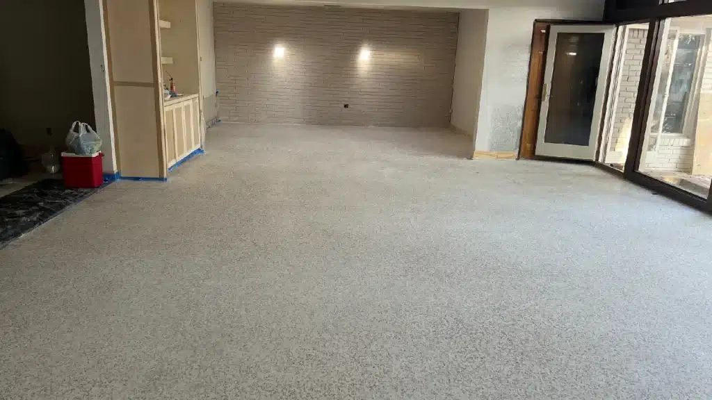 Terrazzo Stain Removal – After Honing Stage