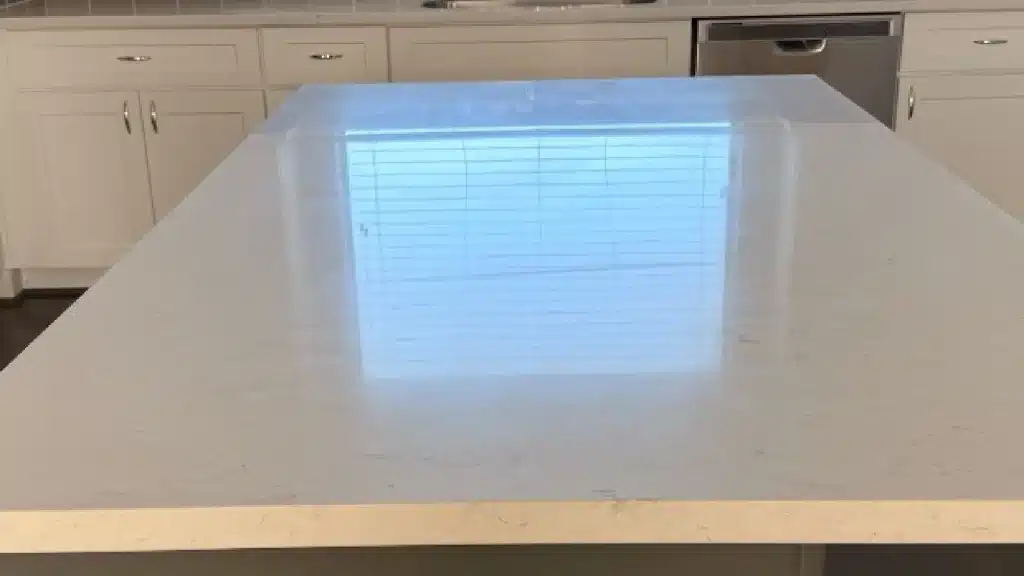 Quartz Countertop Before and After – Houston TX - After