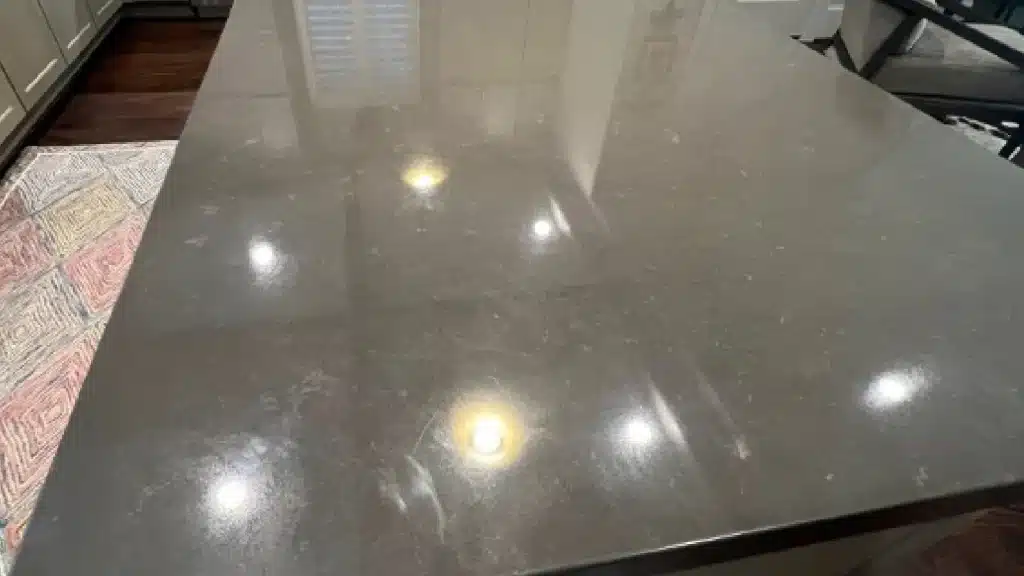 Quartz Countertop Before and After – Houston TX - Before