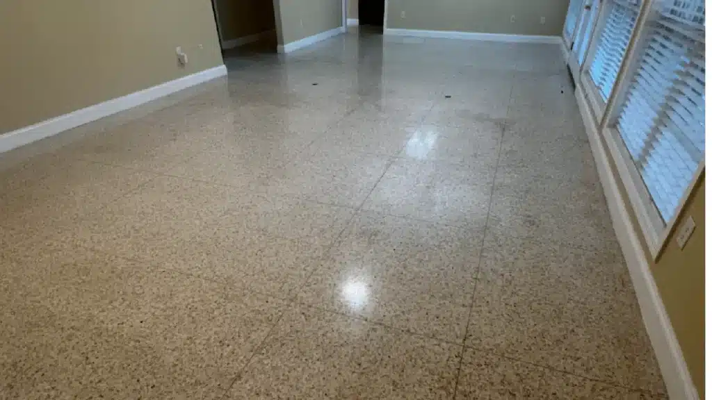 Terrazzo Before and After – Lake Jackson TX - Before