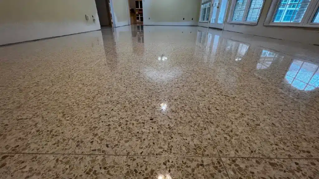 Terrazzo Before and After – Lake Jackson TX - After
